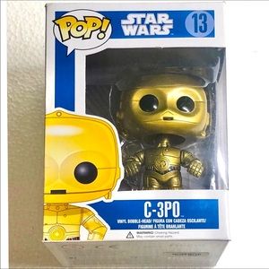 Star Wars Funko POP Blue Box Series 2 C-3PO 13 Bobble Head